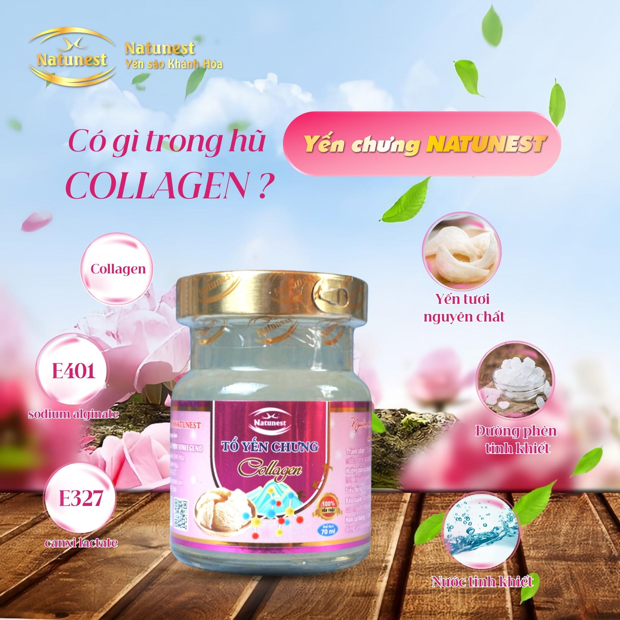 Yến chưng collagen Natunest