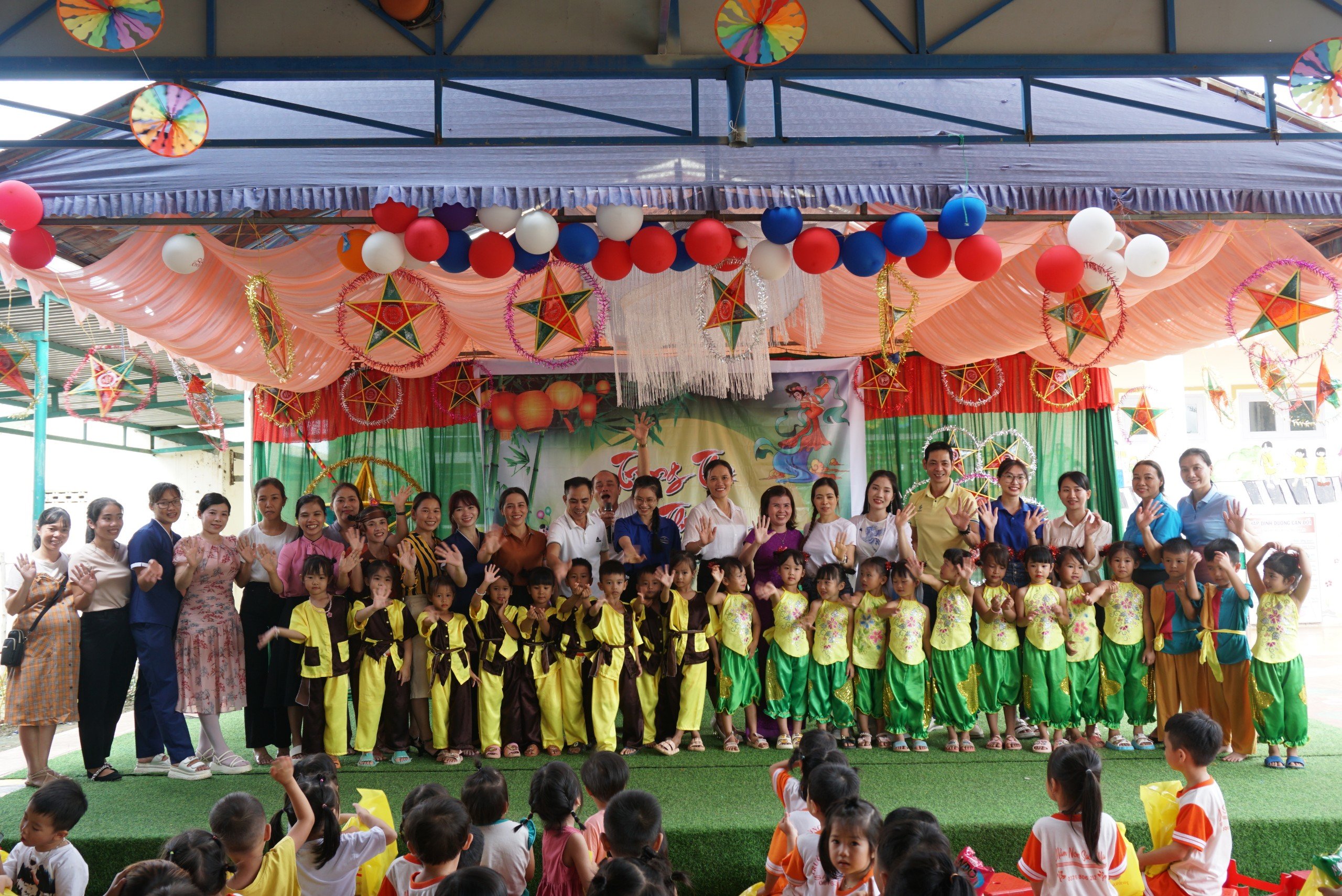 Natunest trao quà trung thu cho các bé tại Trường Mẫu Giáo Sao Mai - Đắk Lắk